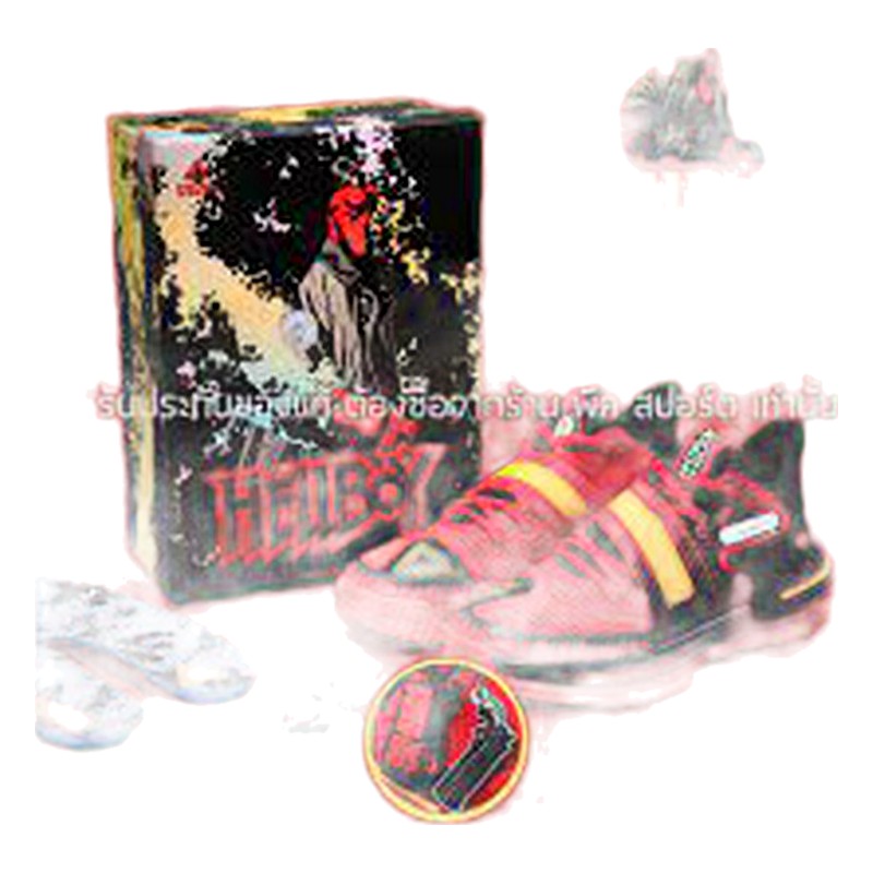 ZAPATILLA BASKET HELLBOY E04893A ROJO