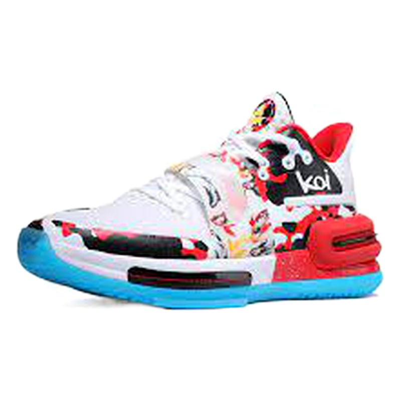 ZAPATILLA BASKET E11393A BLANCO/ROJO