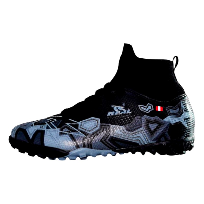 ZAPATILLAS DE FUTBOL WK2207 BLACK GRAY 