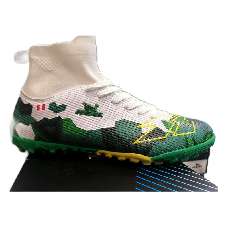 ZAPATILLA DE FUTBOL WK2207 WHITE RED LIGHT GREEN 