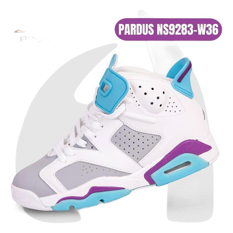 ZAPATILLAS DE BASKET PARDUS RETRO WHITE SKY BLUE