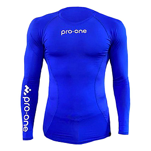 POLO DE COMPRESION MANGA LARGA AZULINO S/COD PEAK