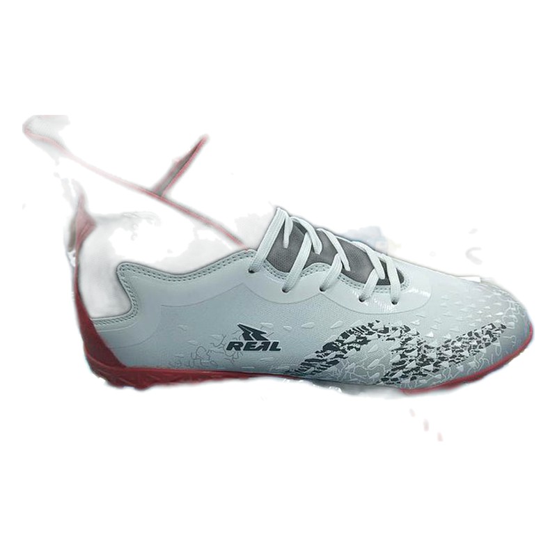 ZAPATILLA DE FUTBOL REAL 21099 WHITE/GREY