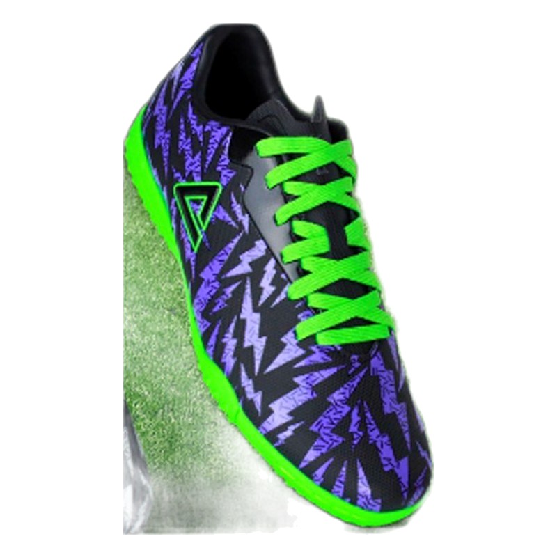 ZAPATILLAS SOCCER E39065 ROYAL/GREEN