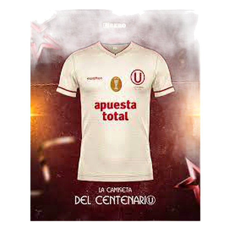 CAMISETA DE LA U 2024 ELITE PLAYER EDICION LIMITADA CREMA/NEGRO