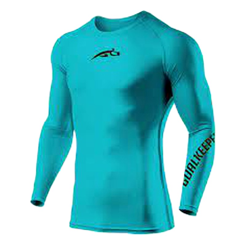POLO DE COMPRESION TURQUESA MANGA LARGA S/COD PEAK