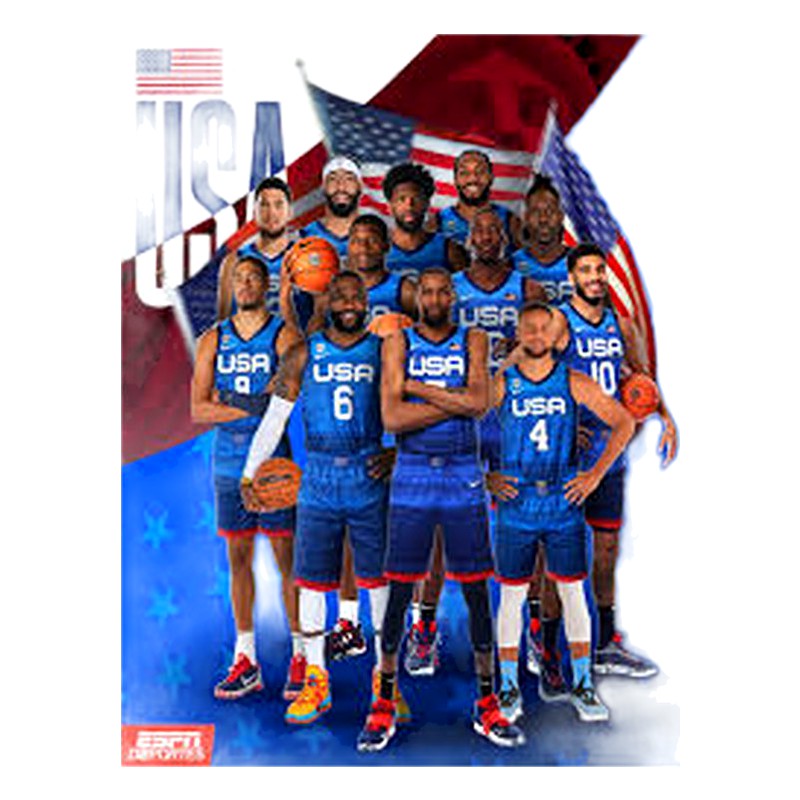 JERSEY OFICIAL USA JUEGOS OLIMPICOS PARIS 2024