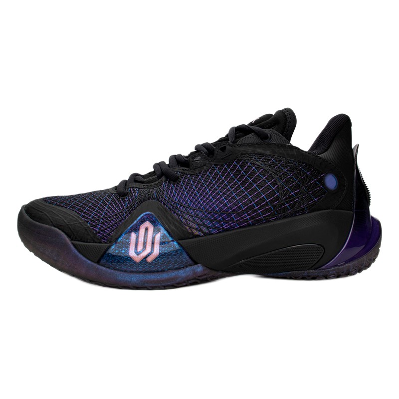 ZAPATILLA DE BASKET ET44007 - BLACK -VIOLET