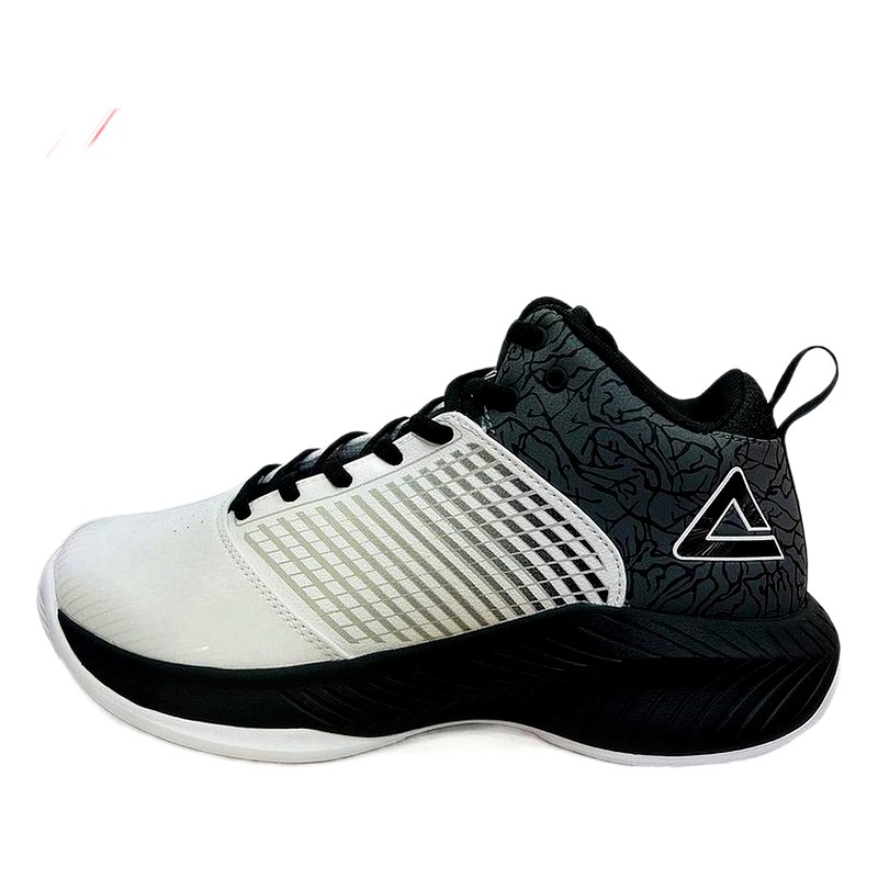 ZAPATILAS BASKET E39025 WHITE BLACK 