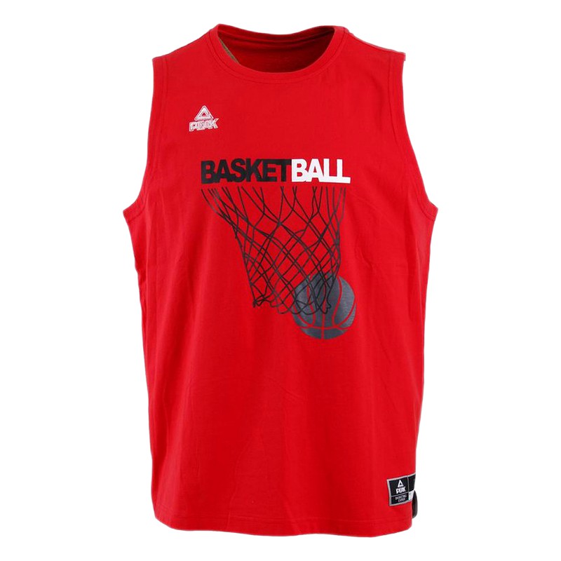 BASKETBALL VEST CAMISETA F6803 ROJO