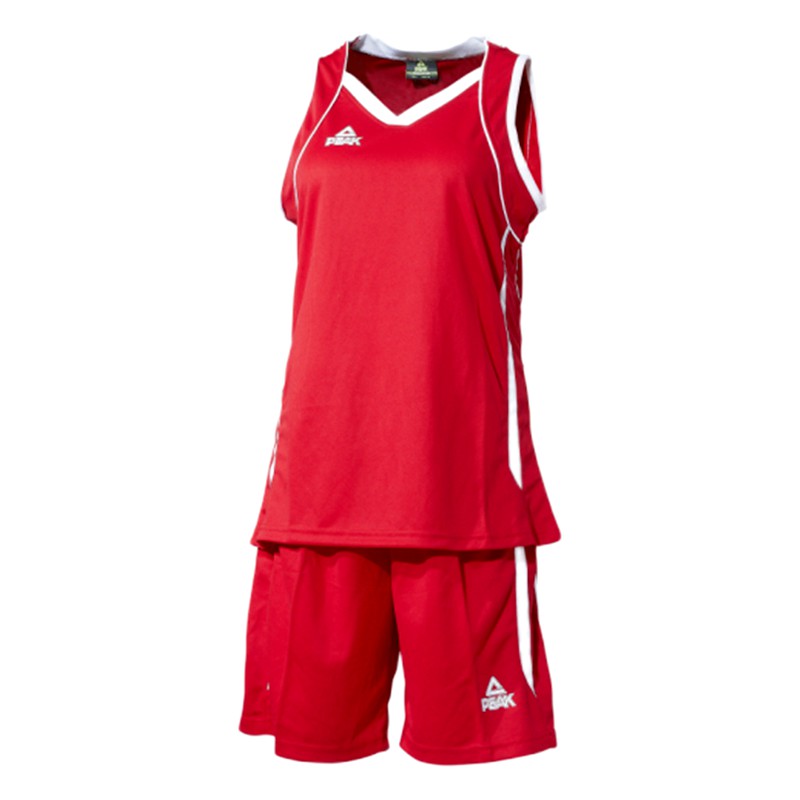 UNIFORME DE BASKETBAL PERU OFICIAL  FW10265 ROJO