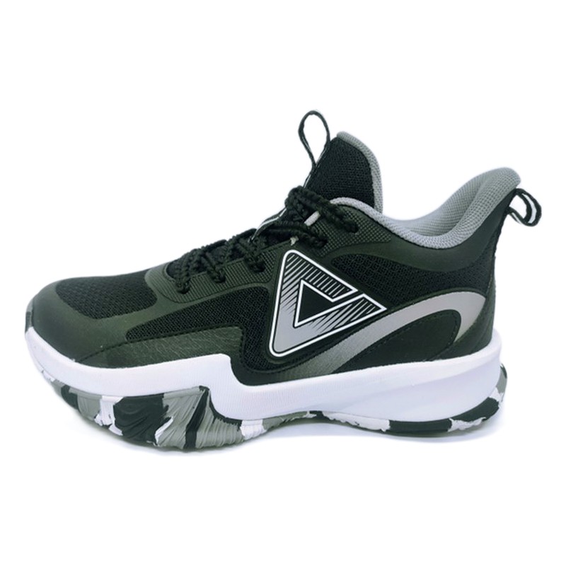 Kids' Basketball Shoes EK53030A BLACK SILVER GREY