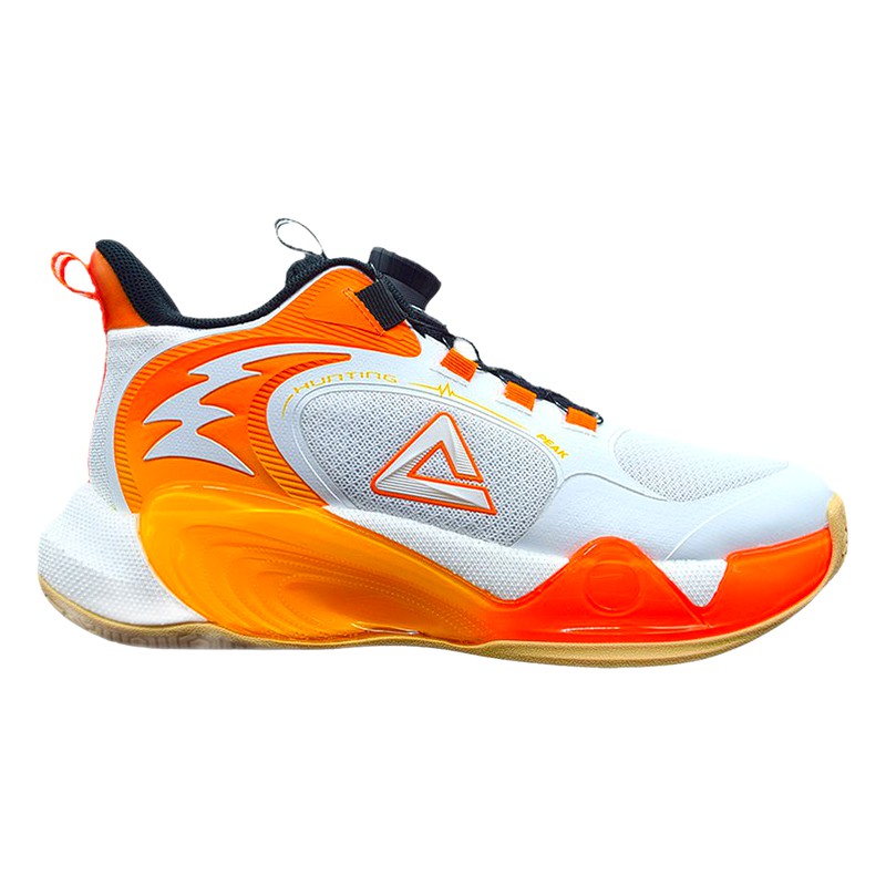 Kids' Basketball Shoes EK53041A WHITE ORANGE