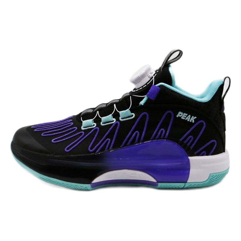 Kids' Basketball Shoes EKT51020A BLACK PURPLE
