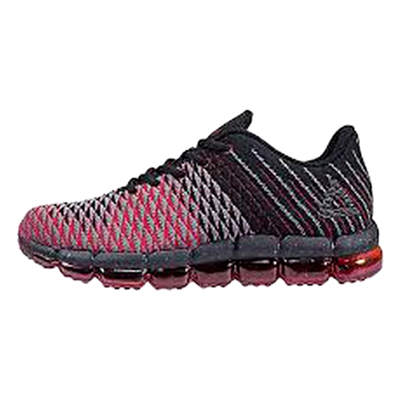 ZAPATILLA RUNNING E83147-NEGRO ROJO