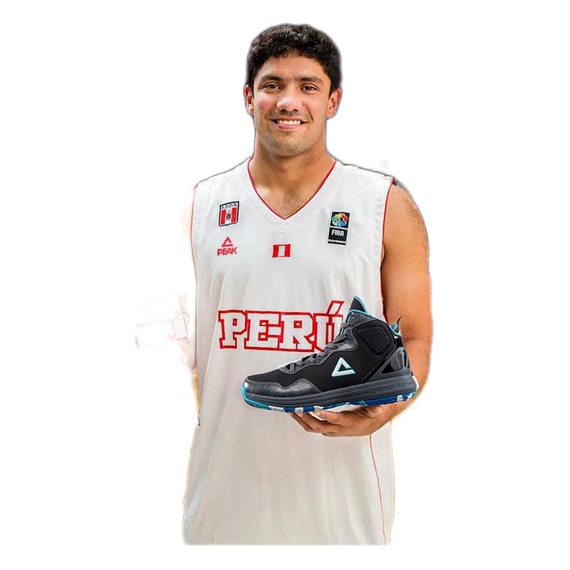 CAMISETA PERU OFICIAL FIBA F771103-BLANCO