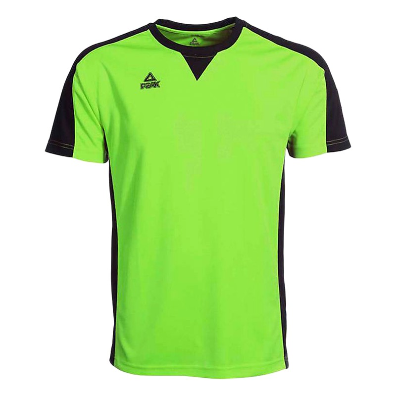 POLO ARBITRO VERDE NEGRO F6807