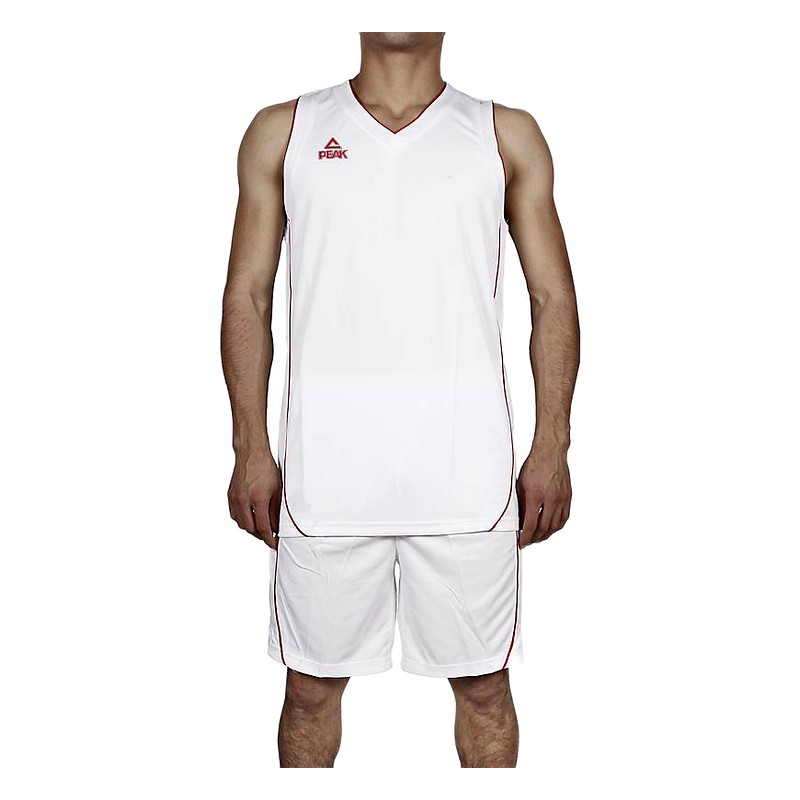 CAMISETA F771103 BLANCO -ROJO