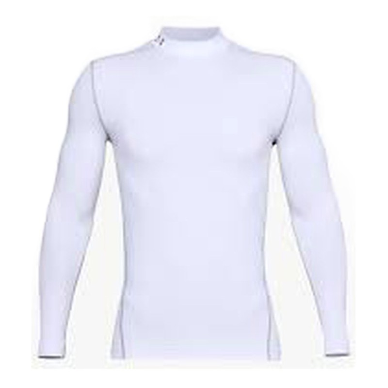 POLO DE COMPRESION MANGA LARGA BLANCO