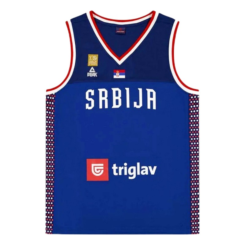 CAMISETA SERBIA JOKIC OFICIAL FW07771BLUE