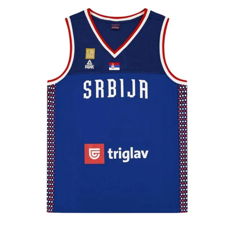 CAMISETA SERBIA JOKIC OFICIAL FW07771BLUE