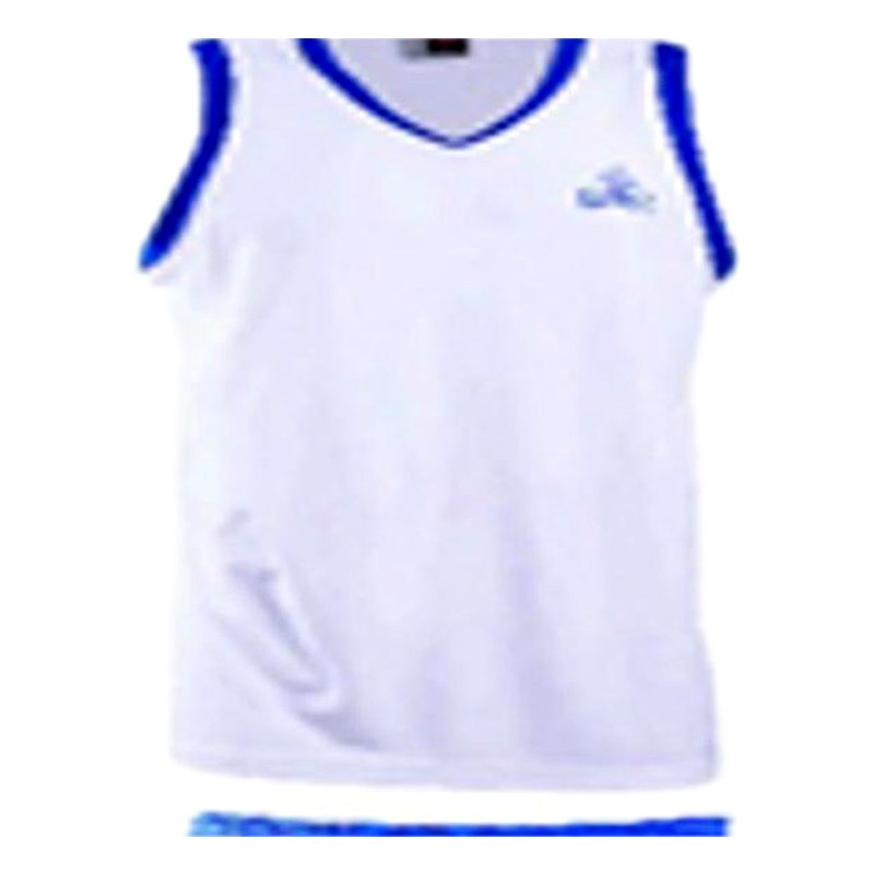  CAMISETA F771107 BLANCO-AZUL