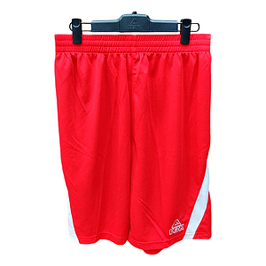 SHORT ROJO /BLANCO F770181
