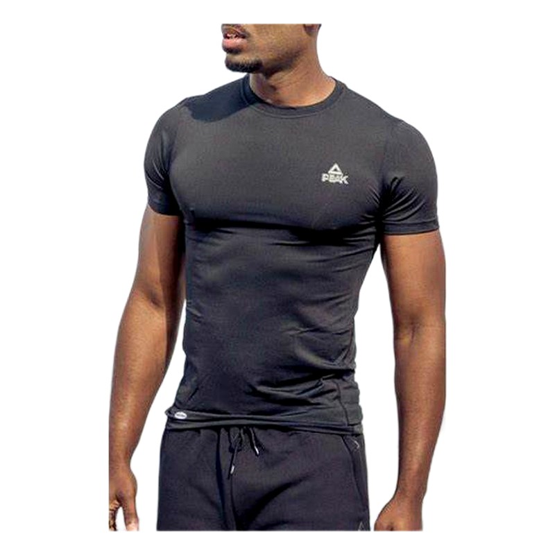 POLO DE COMPRESION MANGA CORTA NEGRO SIN COD./F63077 / FW63241