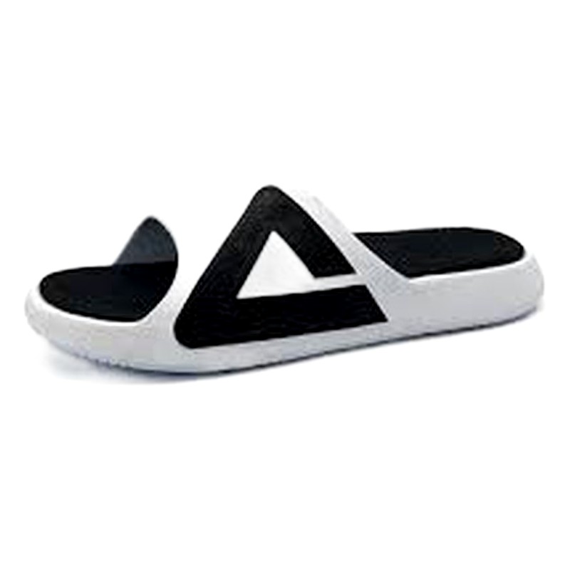 SANDALIAS SLIPPER E92037L BLANCO NEGRO